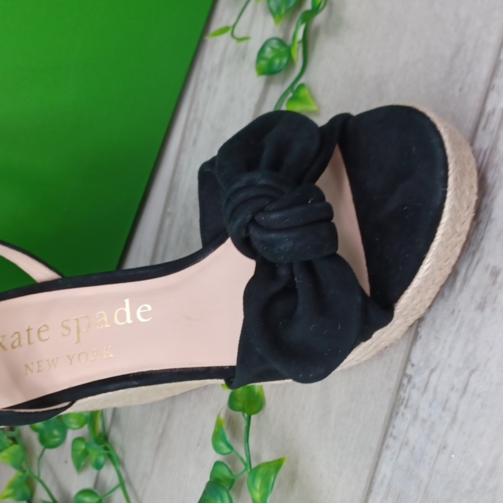Kate Spade Tianna Espadrille Wedge Sandals NIB - Picture 3 of 9